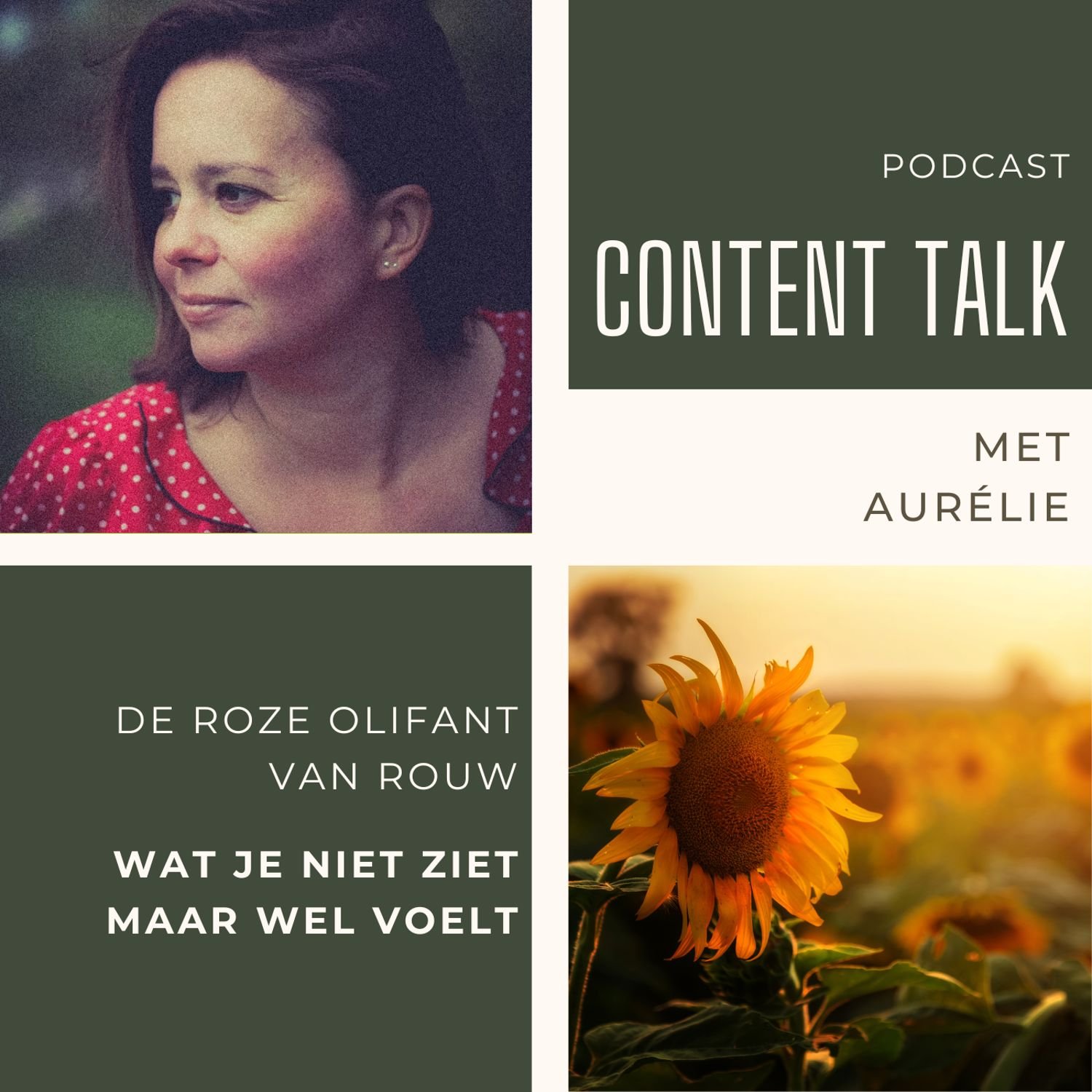 De roze olifant van rouw: wat je niet ziet, maar wel voelt #331 Artwork